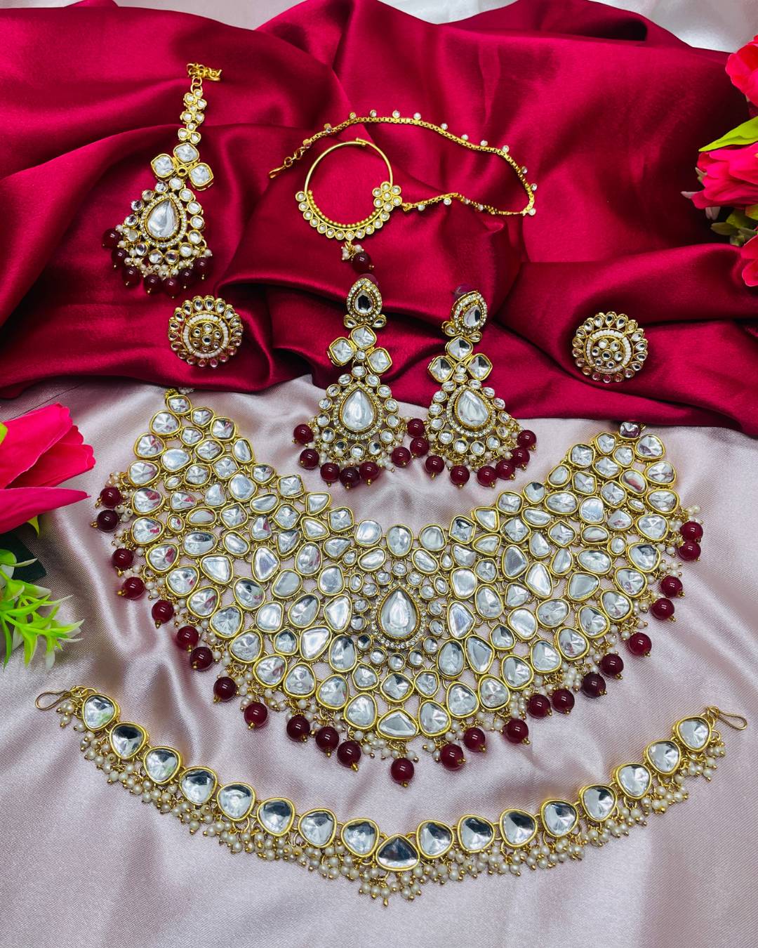 Tanya's Luxe Solitaire Semi Bridal Jewellery